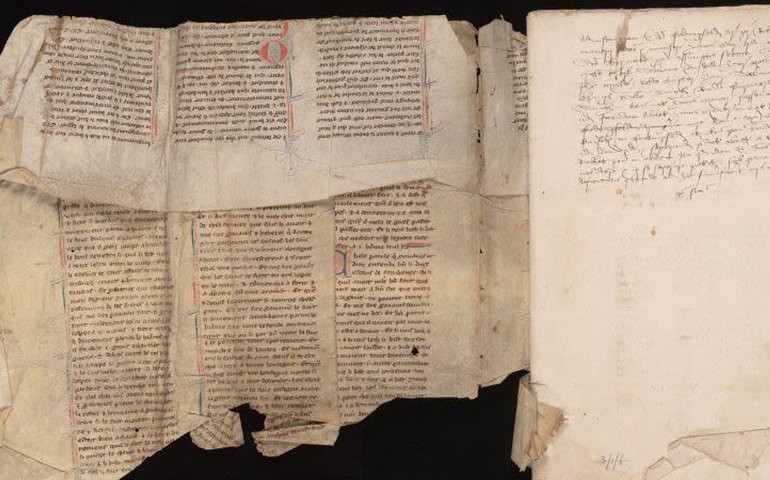 Pesquisadores encontram raros contos de Merlin e do rei Arthur em manuscrito do século XIII (FOTOS)