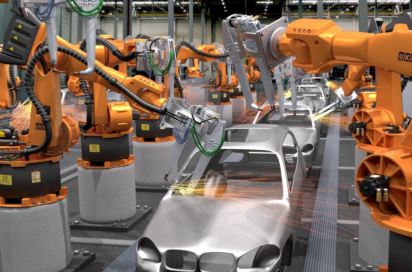 Robôs assumem atividades de alto esforço físico enquanto profissionais migram para operação e supervisão de sistemas