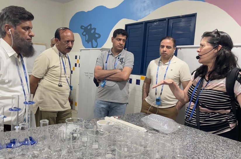 Comitiva paquistanesa visita Alagoas para conhecer boas práticas em alimentação escolar ofertadas pela rede estadual