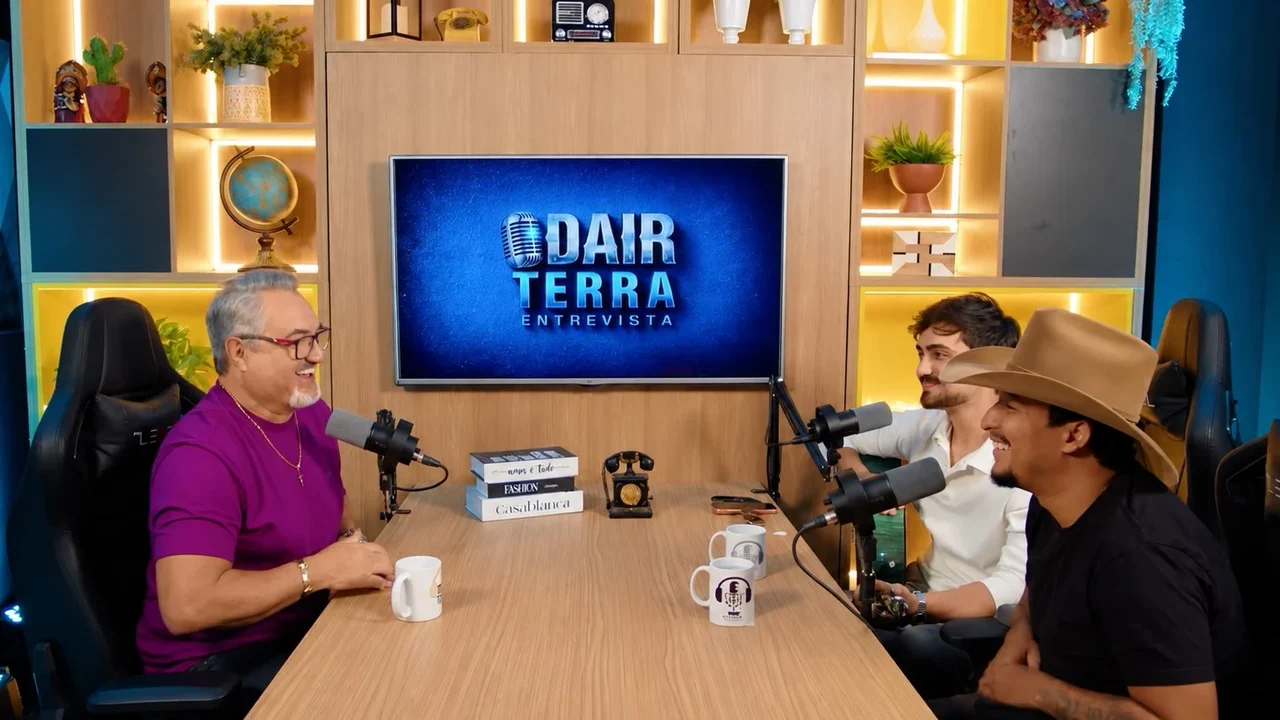 PH e Michel e cantor Ceian Muniz estão no Odair Terra Entrevista