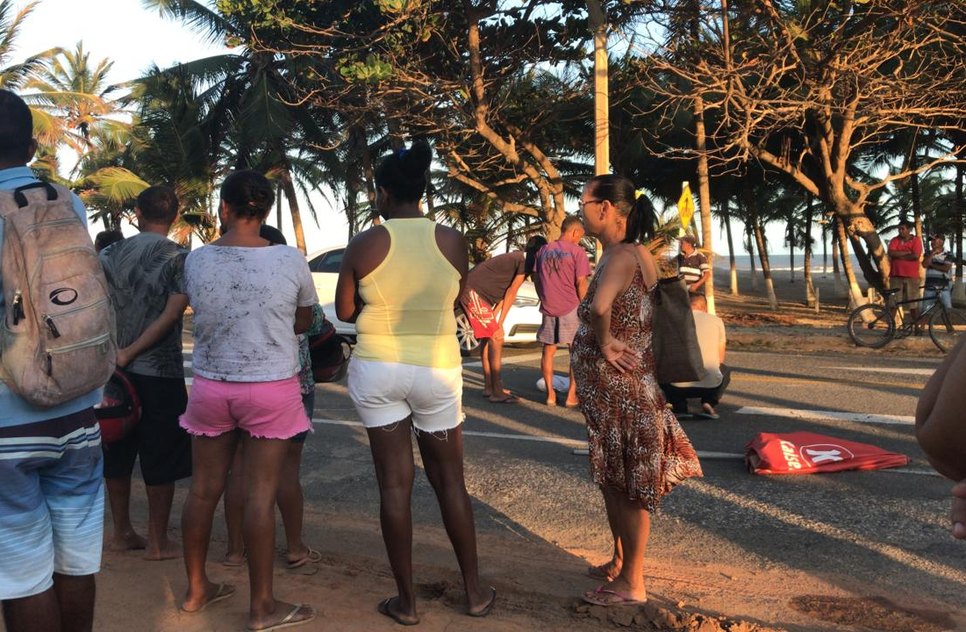 Criança é atropelada