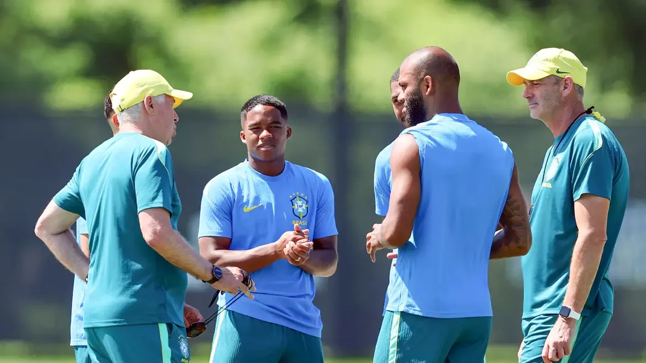Brasil realiza último treino antes do duelo com a Noruega