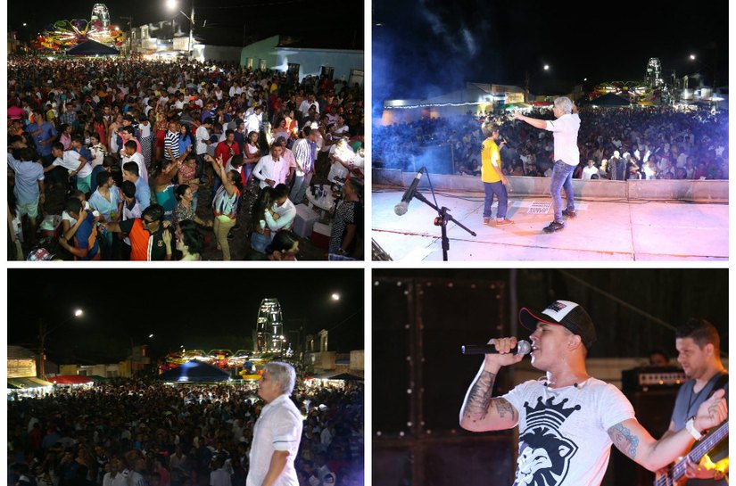 Shows musicais e queima de fogos marcaram o réveillon em Campo Alegre