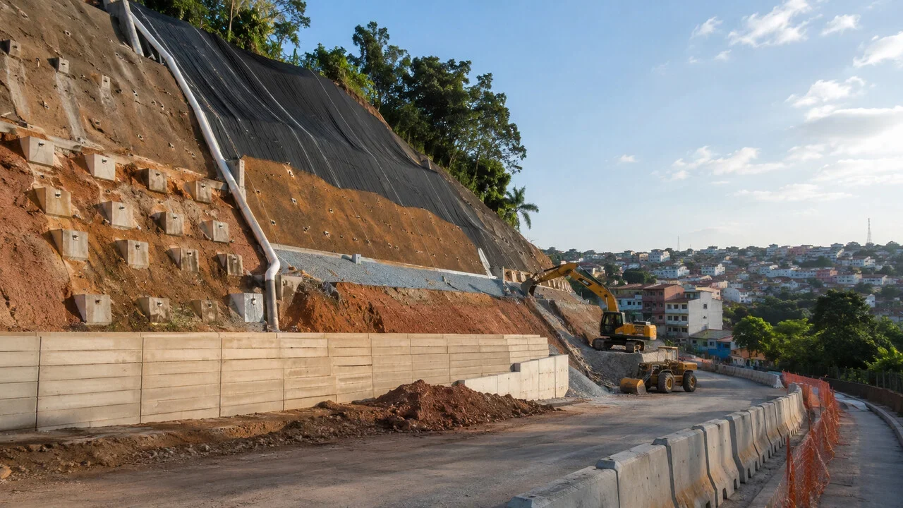 Aditivo eleva obra de encosta no Vale do Reginaldo a R$ 6,8 milhões
