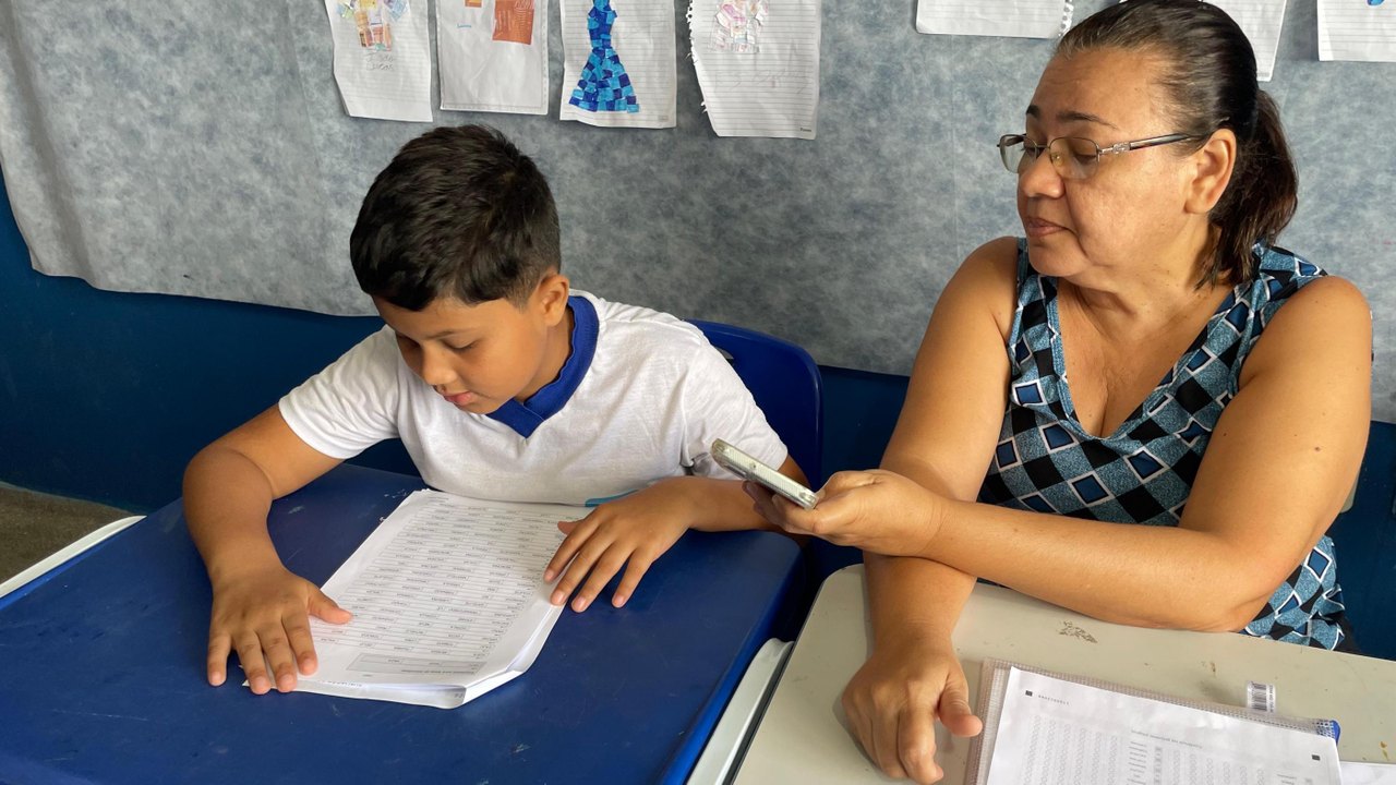 Estudantes da rede pública participam de avaliação de fluência em leitura até esta segunda-feira