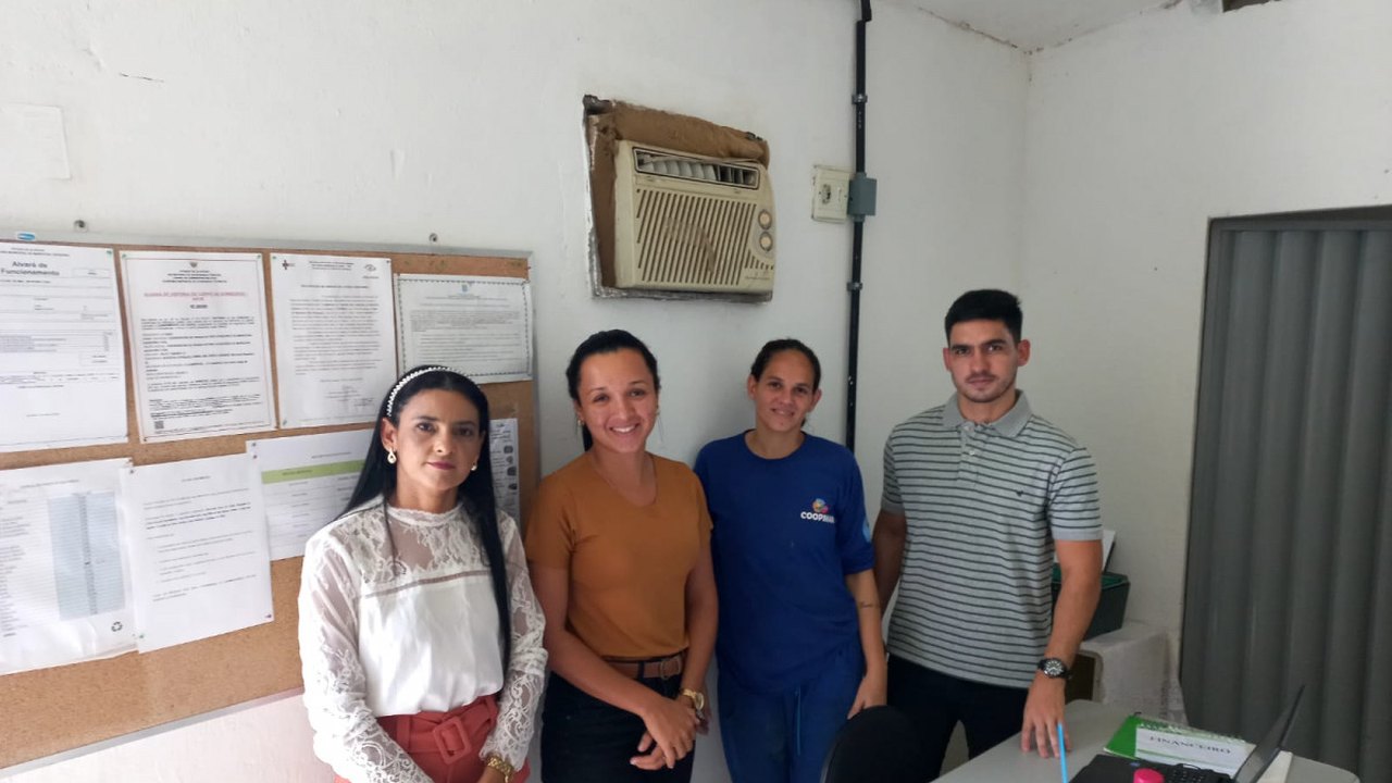 Secretários visitam a Coopemar em Marechal Deodoro para implantar cooperativa em São José da Laje