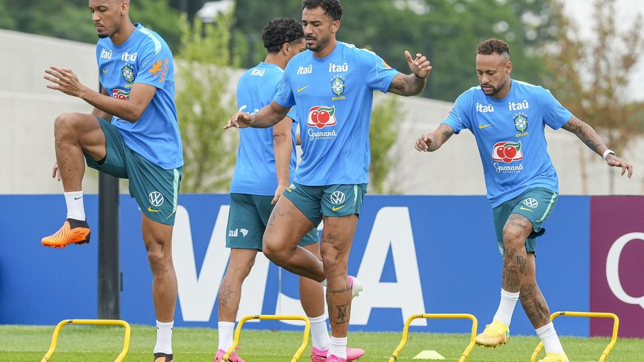 Brasil faz penúltimo treino e viaja para o Texas onde enfrenta Japão