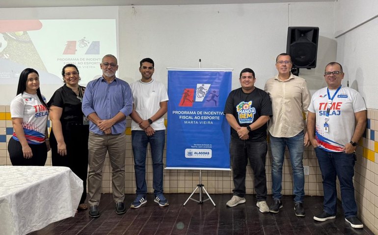 Representantes de entidades esportivas participam de Oficina de Incentivo Fiscal em Arapiraca