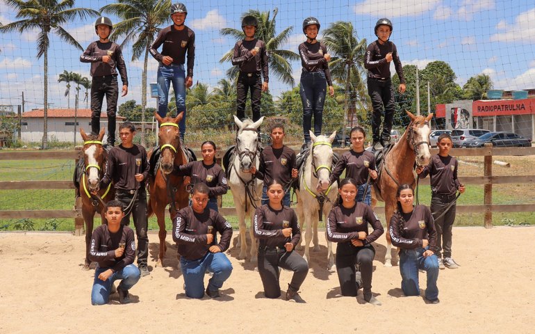 Polícia Militar promove cidadania e inclusão com Centauro Mirim