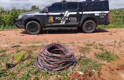 Operação desencadeada pela Equatorial Alagoas e Polícia Civil flagra desvio ilegal de energia em propriedade rural de Santana do Ipanema