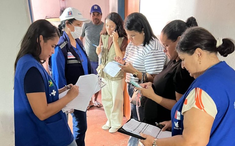 Técnicos da Sesau realizam monitoramento de Vigilância em Saúde nos municípios atingidos pelas chuvas