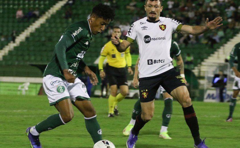 Guarani domina Sport em casa, mas fica no 0 a 0 e segue sem vencer na Série B