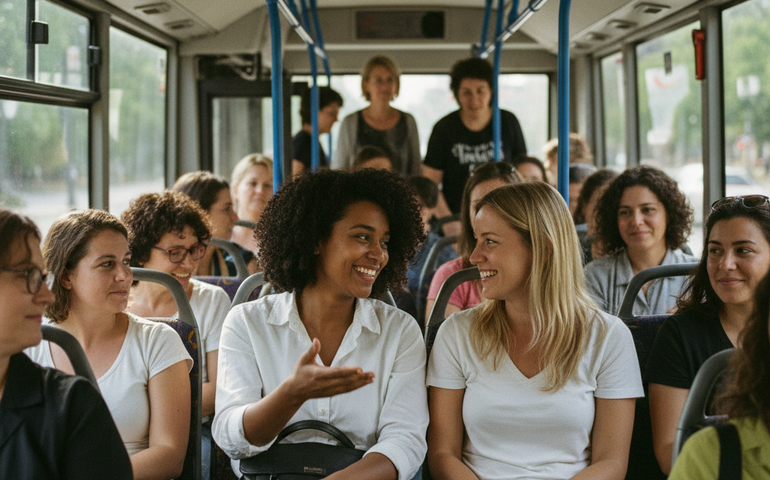 Projeto garante opção de assento ao lado de mulheres em transporte coletivo