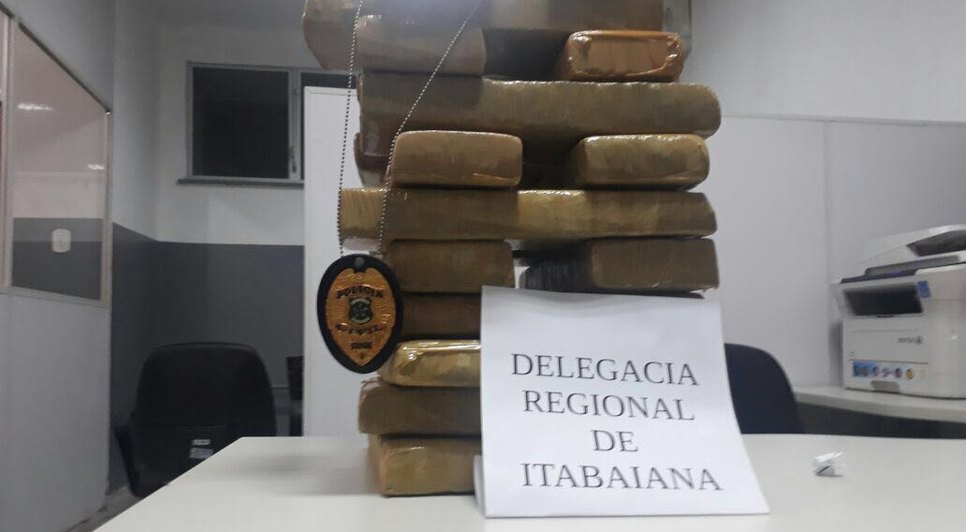 maconha apreendida