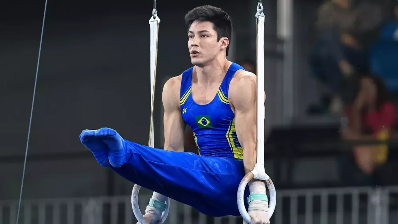 Arthur Nory e Caio Souza iniciam maratona em busca de vaga olímpica na ginástica artística