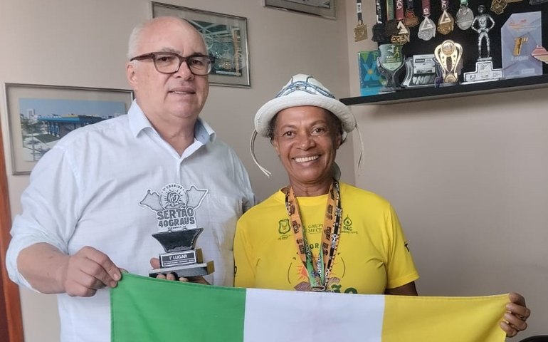 Multimaratonista representa Arapiraca, conquista medalha de ouro e sobe ao pódio no Sertão de Alagoas