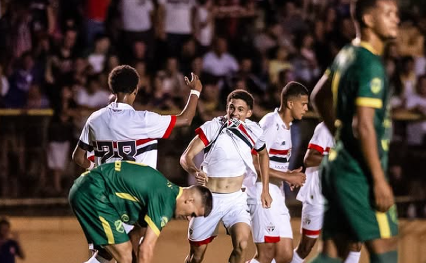 Com reservas, São Paulo vence XV de Jaú e termina na liderança do Grupo 11 da Copinha