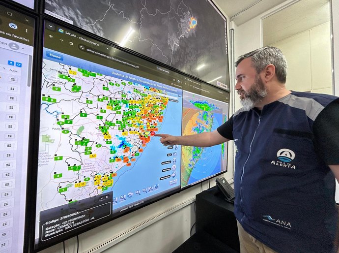Semarh informa que chuvas diminuem, mas alerta para Estado de Atenção
