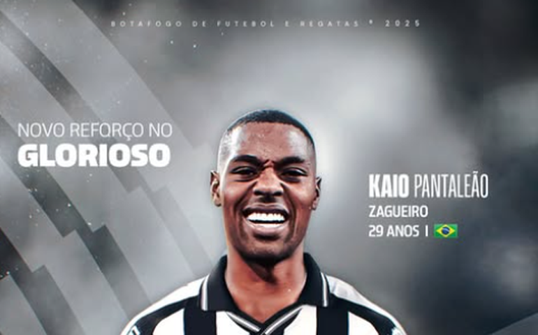 Botafogo oficializa a contratação do zagueiro Kaio Pantaleão para Mundial de Clubes