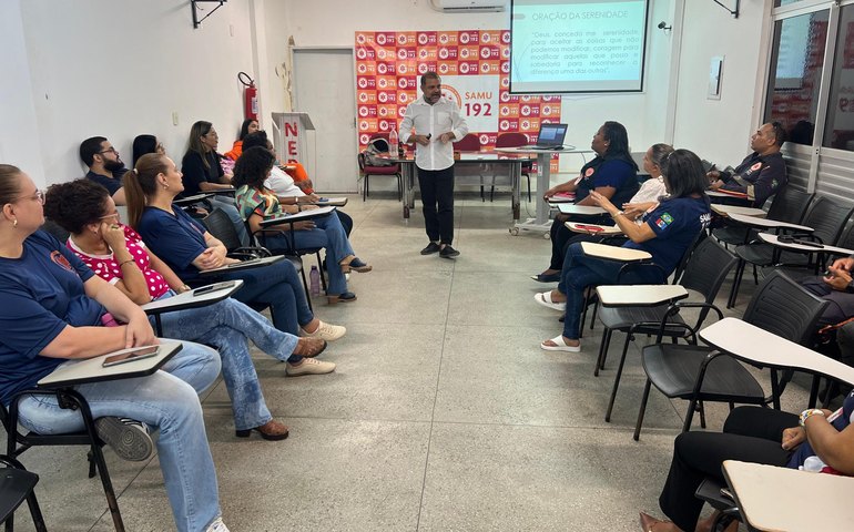 Samu Alagoas promove palestra sobre ética no ambiente de trabalho