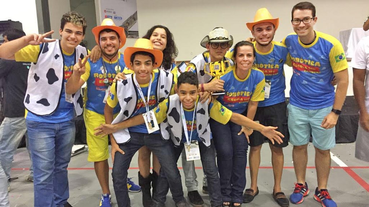 Escolas Sesi/Senai de Alagoas ganham 1º e 2º lugar em torneio de robótica