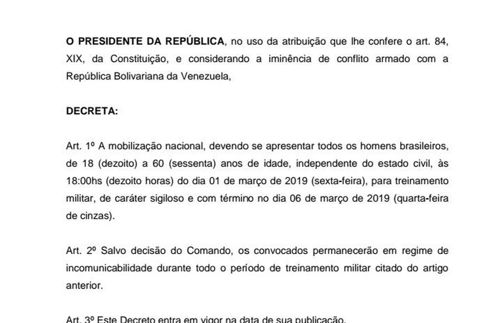 DECRETO FAKE NEWS / Foto: FAKE NEWS