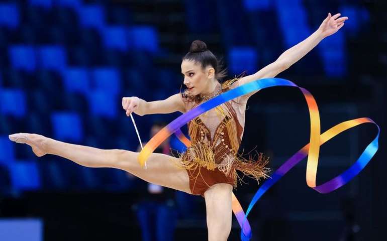 Ginástica rítmica: Brasil luta por 2 pódios em etapa do Uzbequistão