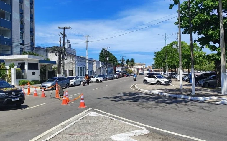 Avenida da Paz é totalmente interditada para obras emergenciais em Maceió
