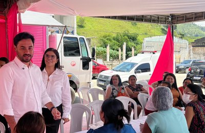 Saúde de Santana do Mundaú realiza importante ação com Caminhão Amigo do Peito