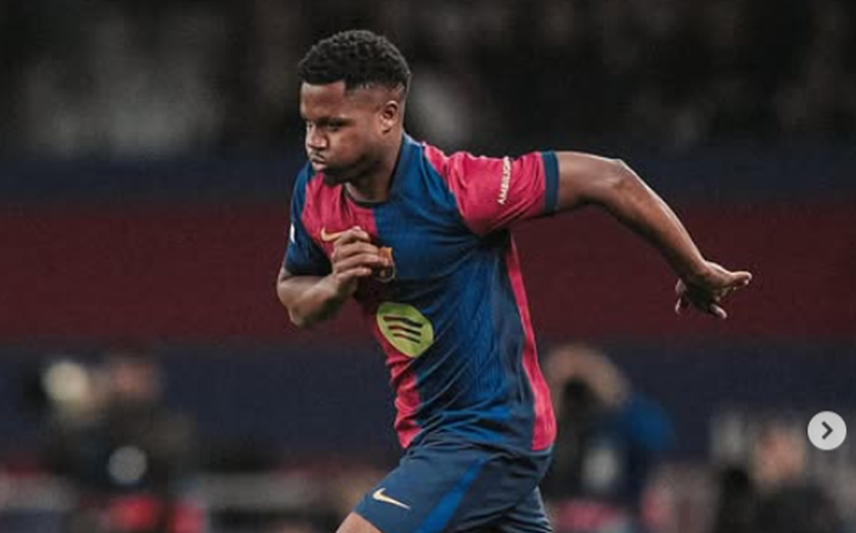 Monaco anuncia contratação por empréstimo de Ansu Fati junto ao Barcelona