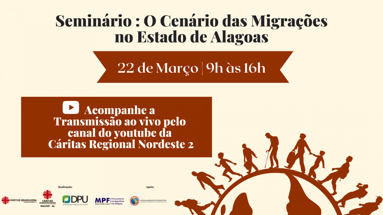 Seminário discute o cenário das migrações do Estado de Alagoas