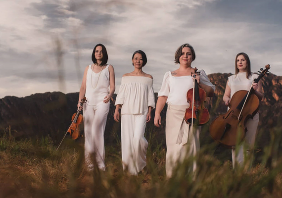 Quarteto de cordas lança álbum com obras de compositoras brasileiras