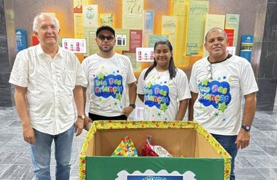 TCE/AL realiza arrecadação solidária em apoio ao Dia das Crianças Pitanguinha