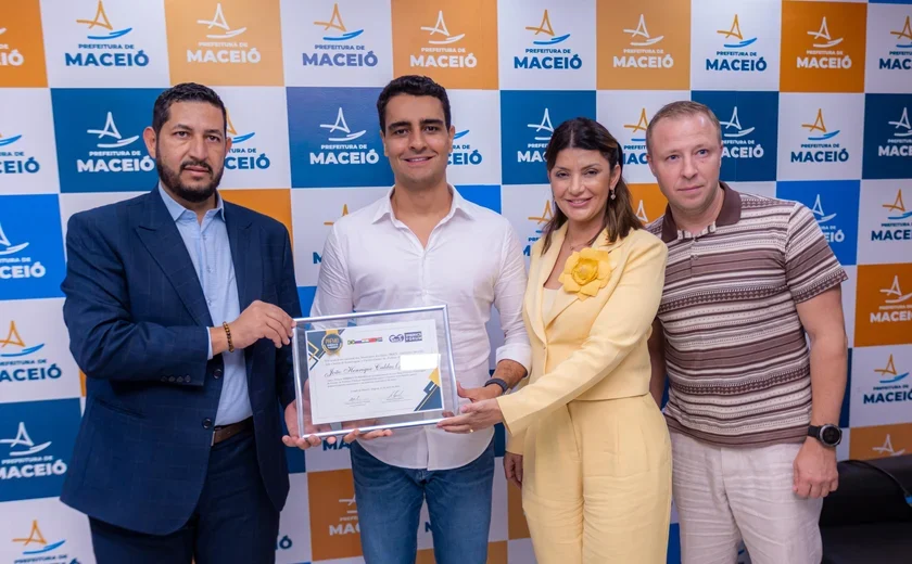 JHC recebe prêmio IMBRICS Turismo em reconhecimento pelos investimentos no setor em Maceió