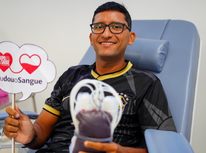 Quer doar sangue durante o São João? Confira os horários das unidades do Hemoal