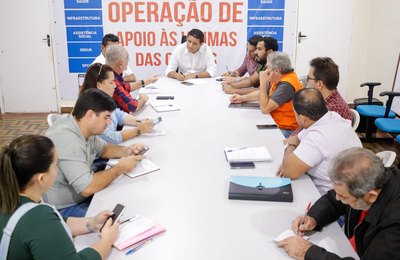 Prefeito Júlio Cezar e governador Paulo Dantas cumprem agenda de trabalho nesta segunda (20)