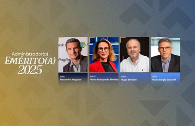 CRA-SP divulga os finalistas do Prêmio Administrador(a) Emérito(a) 2025