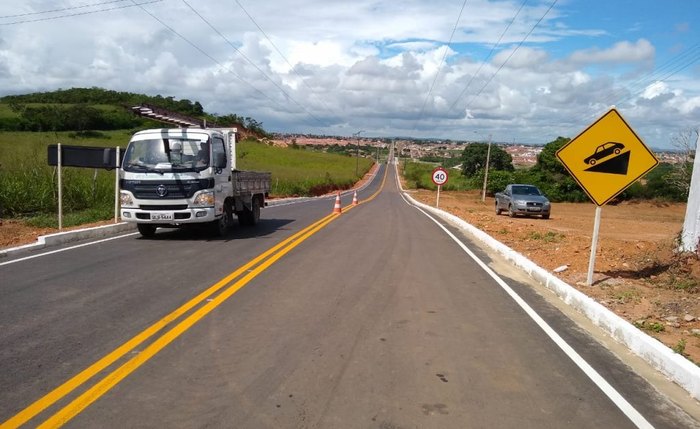 Mais de 3 km de asfalto da Avenida Pedro Tertuliano foi inaugurado hoje