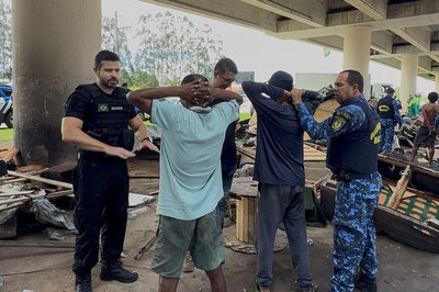 Segurança Cidadã remove estruturas irregulares ligadas ao crime no viaduto da antiga PRF