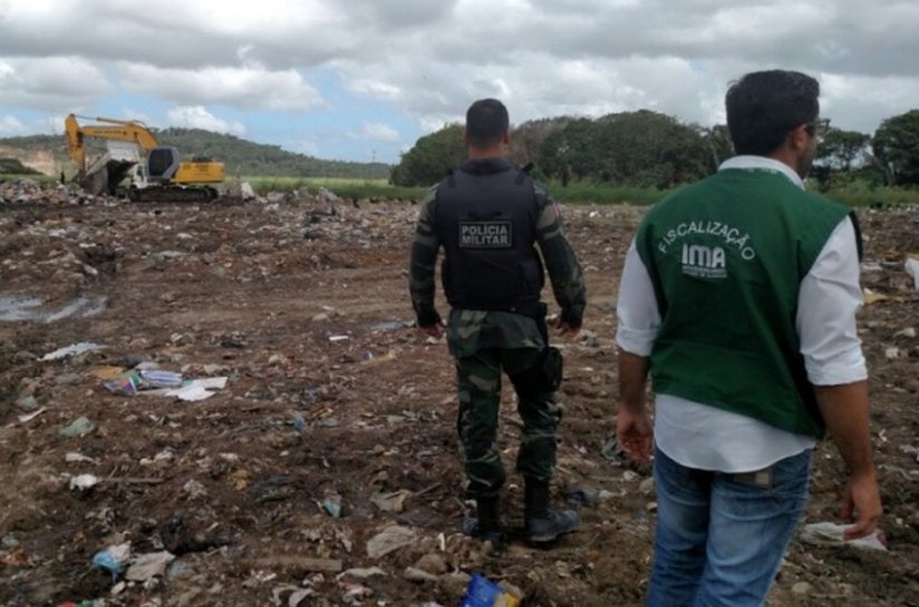 IMA interdita lixão de Rio Largo por irregularidades ambientais