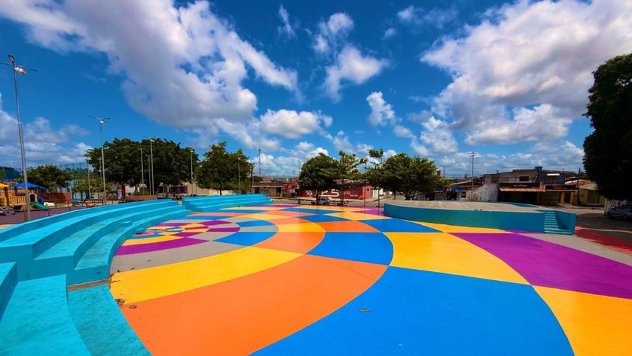Prefeitura reforça manutenção do Parque Osman Loureiro, no Clima Bom
