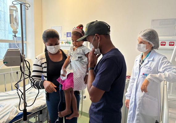 Primeira cirurgia cardíaca infantil é realizada no novo serviço de cardiopediatria de Alagoas