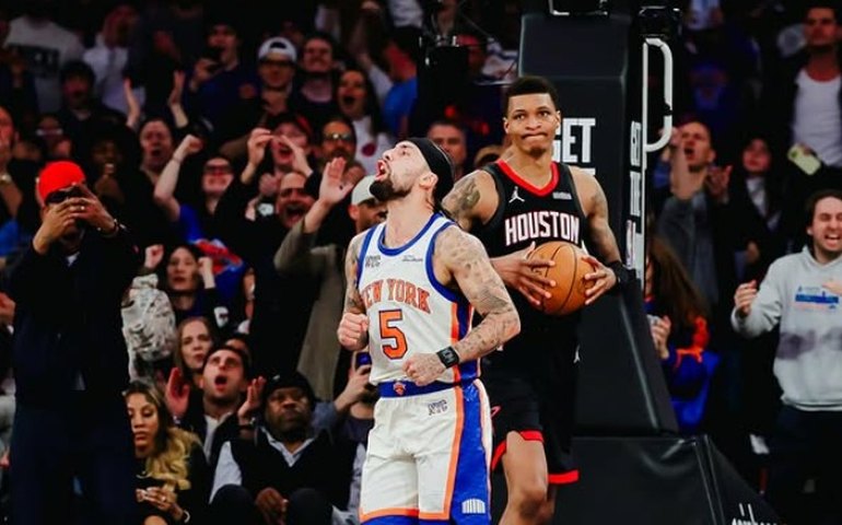 Knicks viram jogo no último quarto e batem Rockets após desvantagem de 18 pontos