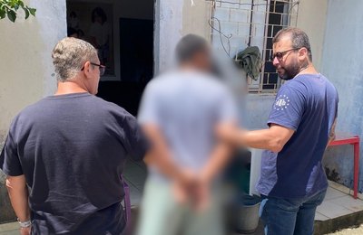 Polícia Civil prende em menos de 24 horas suspeito de tentativa de assalto a estudantes em Maceió