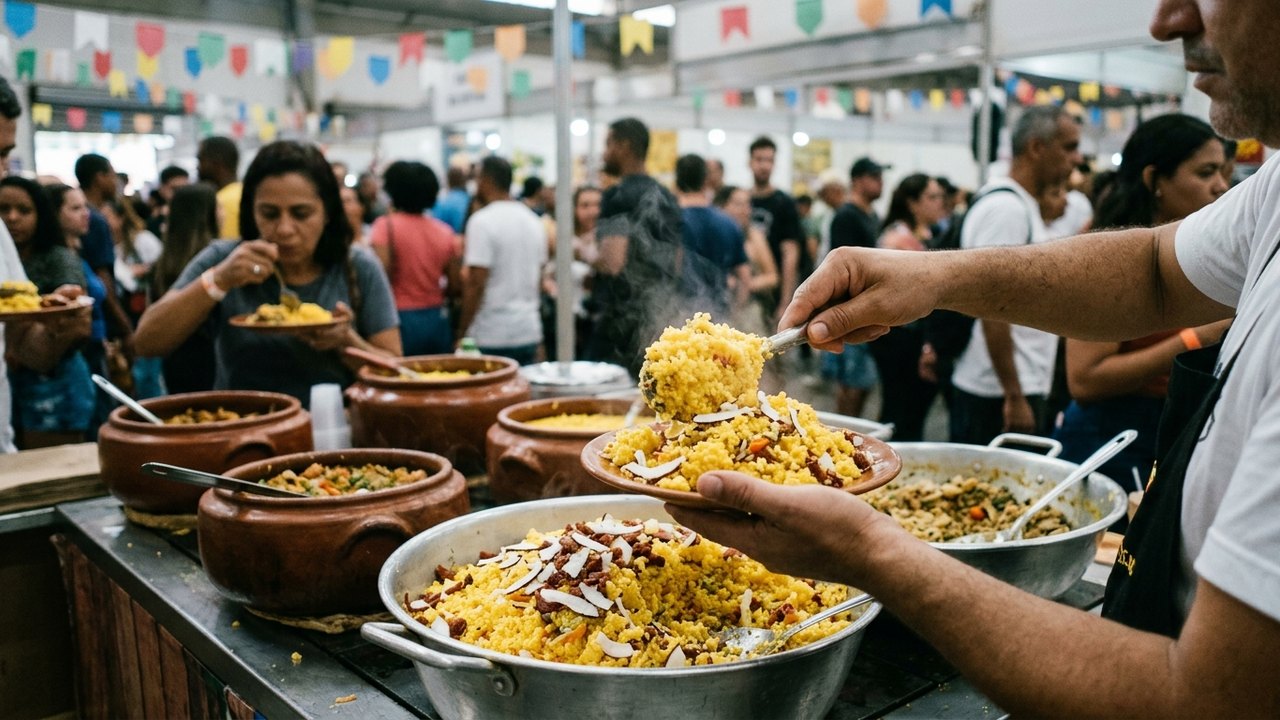 Último dia para aproveitar o Festival do Cuscuz na Feira de São Cristóvão