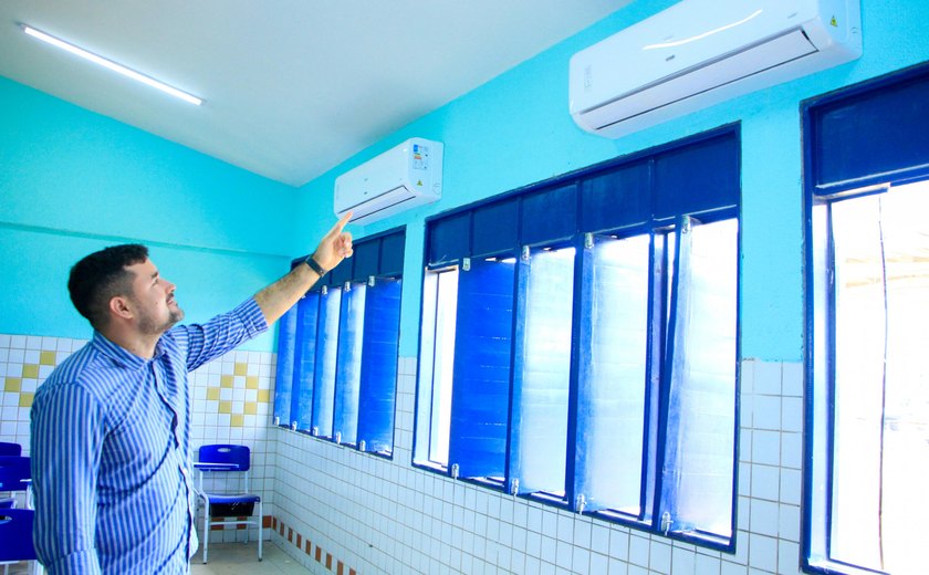 Em meio à 'onda de calor', Seduc investe em climatização de escolas estaduais