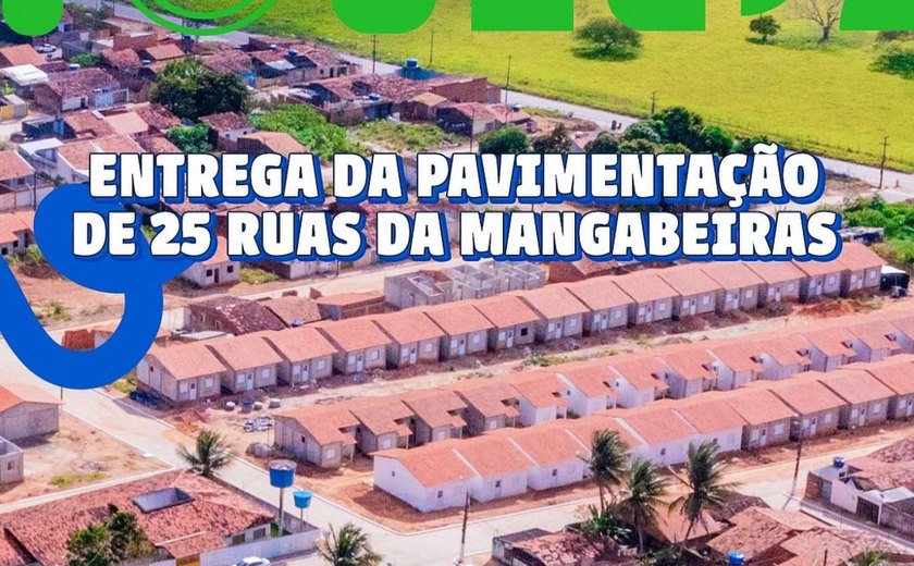 Arapiraca inaugura 25 ruas pavimentadas e anuncia entrega de 100 casas a famílias de catadores