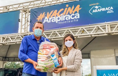 Prefeitura de Arapiraca reforça campanha Vacinação Solidária