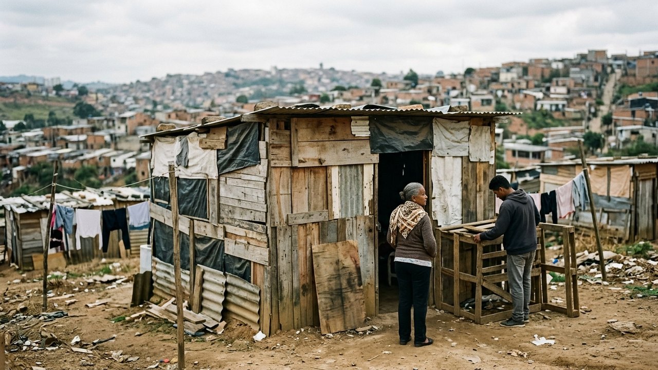 Déficit habitacional atinge 5,77 milhões de moradias no Brasil e expõe entraves estruturais ao desenvolvimento