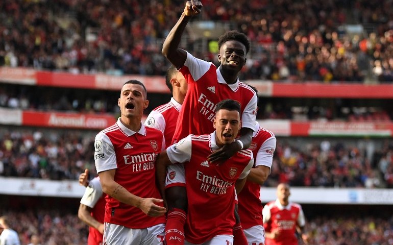 Arsenal vence com facilidade o Wolverhampton no Inglês; Joelinton marca em triunfo do Newcastle